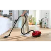 Drum vacuum Bosch Serie 4 BGD38RD1H, 600 W, 4 L dust bag, dry cleaning, red