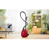 Drum vacuum Bosch Serie 4 BGD38RD1H, 600 W, 4 L dust bag, dry cleaning, red