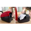 Drum vacuum Bosch Serie 4 BGD38RD1H, 600 W, 4 L dust bag, dry cleaning, red