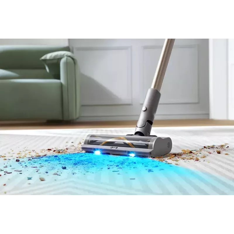 Dreame Z10 Station 2-in-1 cordless stick vacuum, bagless, 150 AW, 481 W, 65 min runtime, Beige