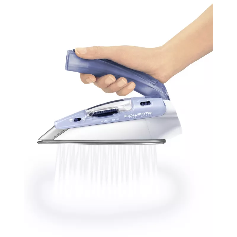 Rowenta DA1510F1 iron Steam iron Microsteam 200 soleplate 1000 W Blue, White