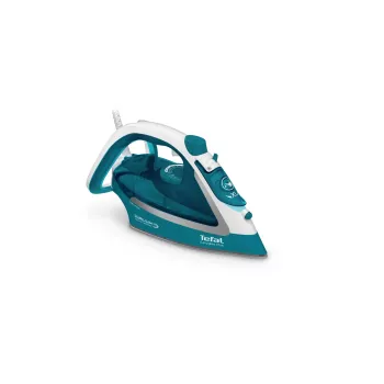 Tefal EasyGliss Plus FV5737 Dry & Steam iron Durilium soleplate 2500 W Turquoise, White