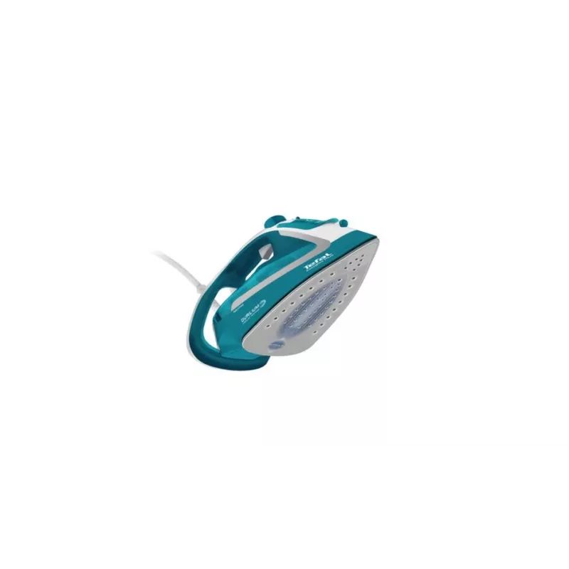 Tefal EasyGliss Plus FV5737 Dry & Steam iron Durilium soleplate 2500 W Turquoise, White