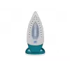 Tefal EasyGliss Plus FV5737 Dry & Steam iron Durilium soleplate 2500 W Turquoise, White