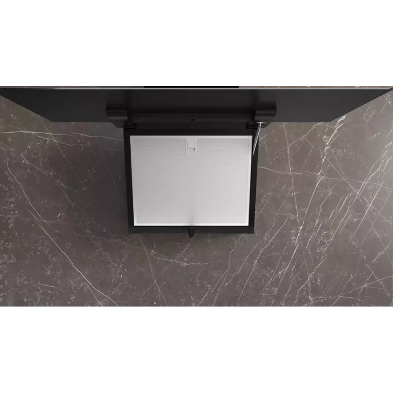 Siemens iQ300 LC87KFN60 cooker hood Wall-mounted Black 427 m³/h