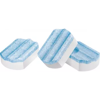 Descaler tablet Bosch TCZ8002A for coffee machines, blue, domestic appliance descaling