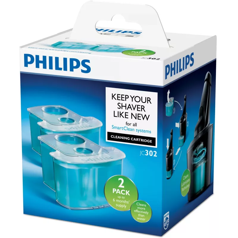 Cleaning cartridge Philips JC302/50 2-pack Dual Filter system