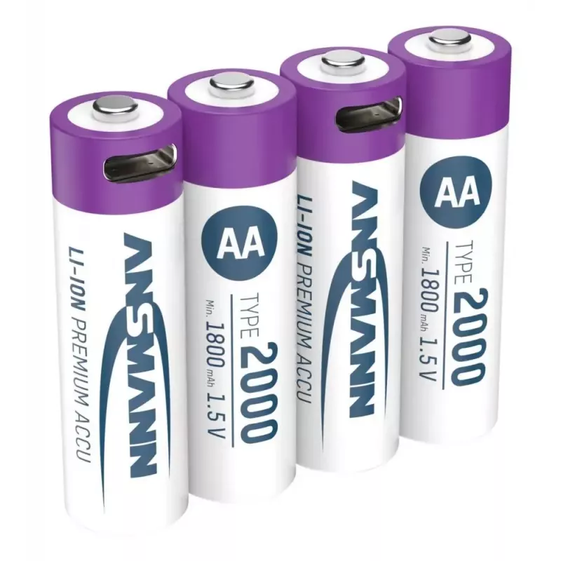 Rechargeable battery Ansmann 1312-0036 AA Lithium-Ion