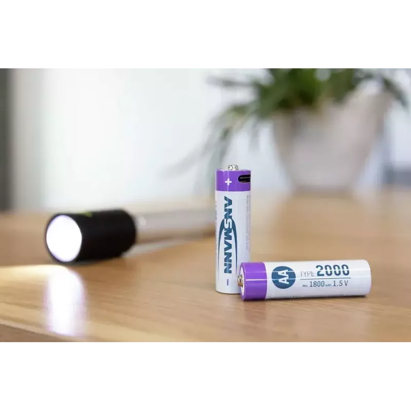Rechargeable battery Ansmann 1312-0036 AA Lithium-Ion
