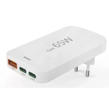 Hama 00201976 mobile device charger Laptop, Power bank, Smartphone, Tablet White AC Fast charging Indoor