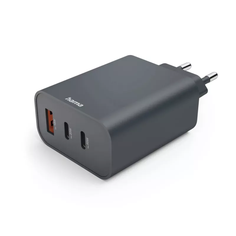 Hama 00086445 mobile device charger Smartphone, Tablet Grey AC Fast charging Indoor
