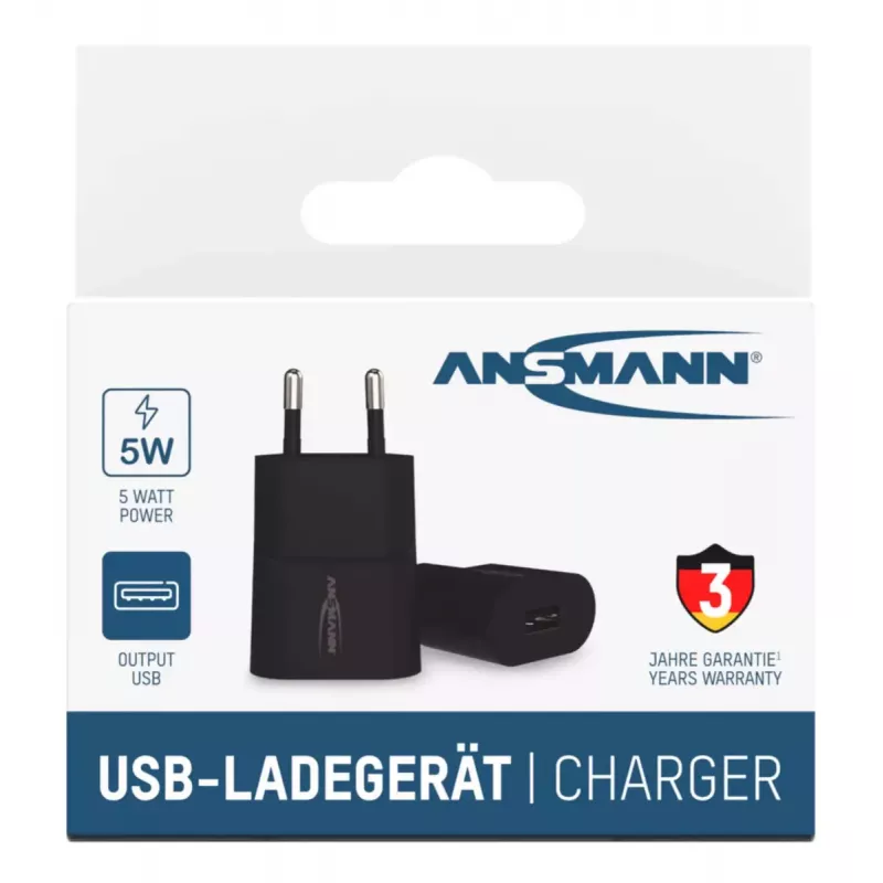 Charger Ansmann HC105 Universal Black AC Indoor