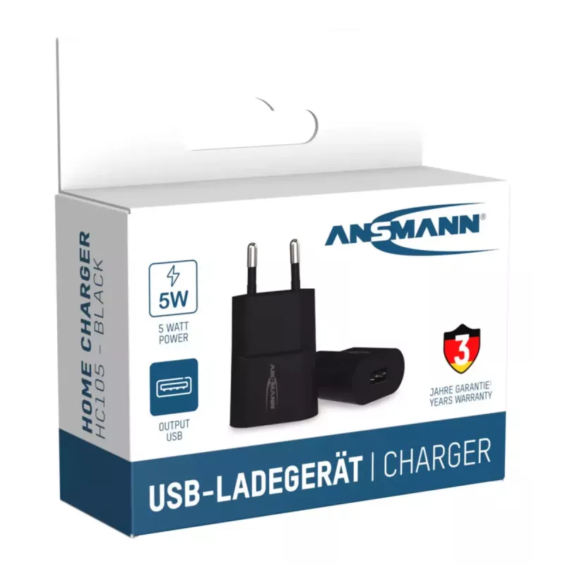 Charger Ansmann HC105 Universal Black AC Indoor