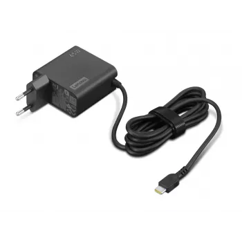 Power adapter Lenovo GX21L58555 65W indoor AC-to-DC 20V 3.25A black, 1.7m cable