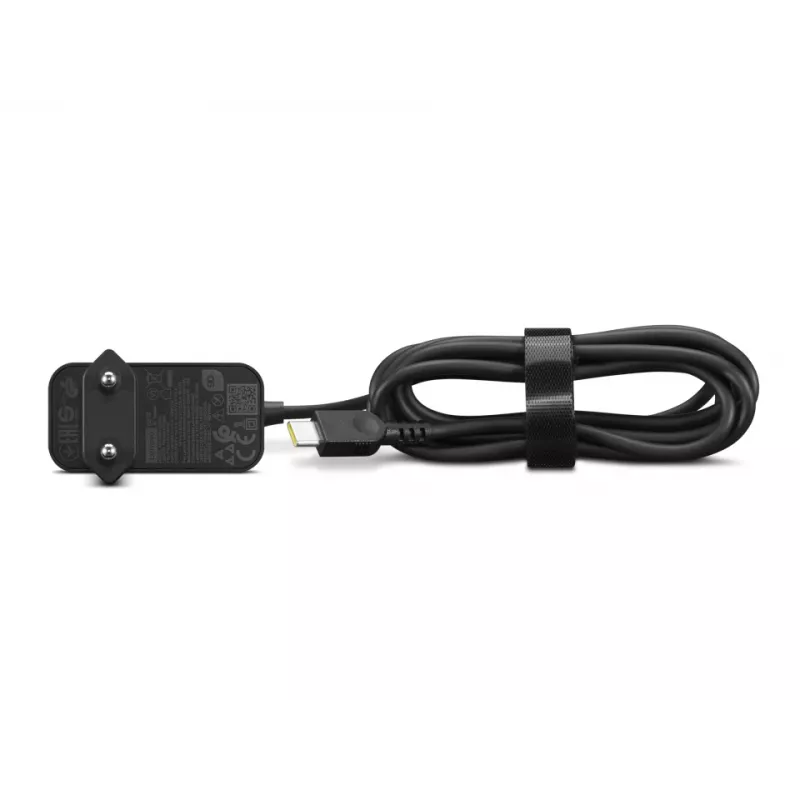 Power adapter Lenovo GX21L58555 65W indoor AC-to-DC 20V 3.25A black, 1.7m cable