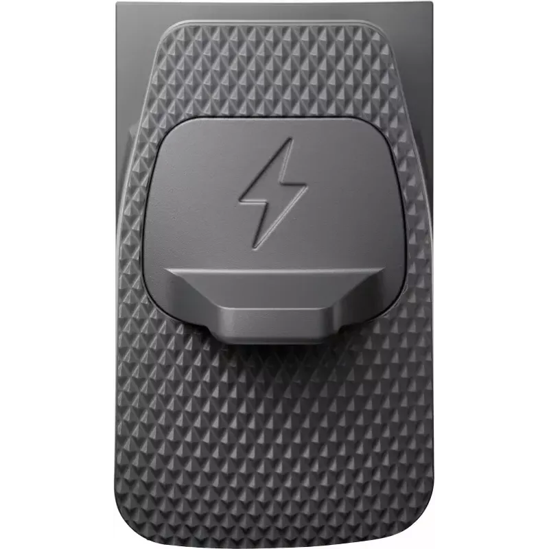 Port cover for Insta360 X5 — All-Weather USB Charging Cover, Black, 26.2×15.1×9.5 mm