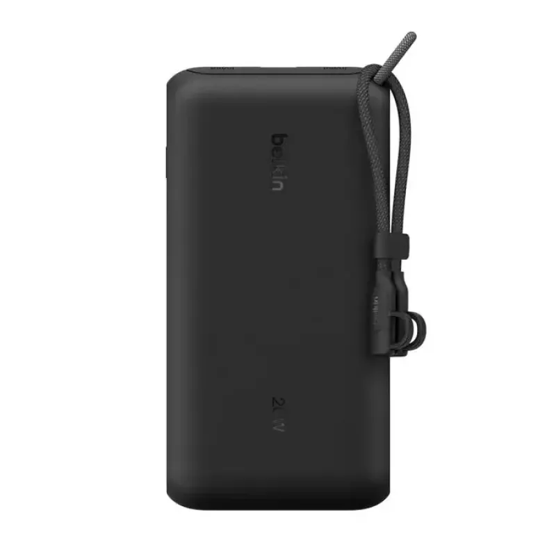 Power bank Belkin BPB028HQBK 20000 mAh, 2× USB-C, 1× USB-A, Black