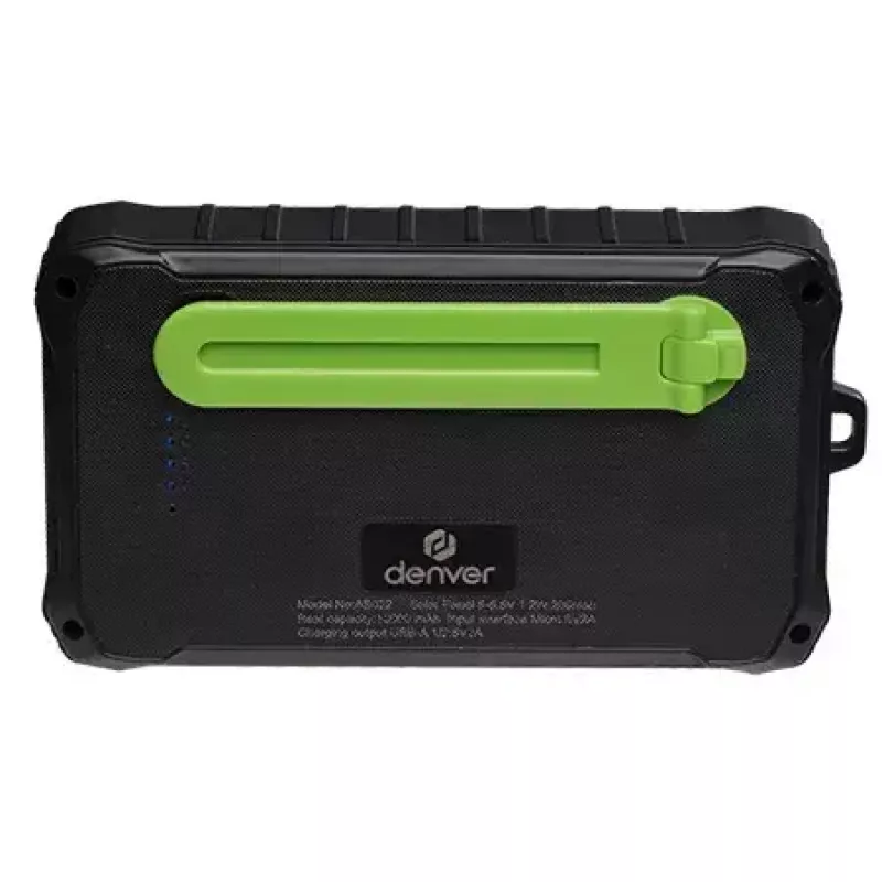 Power Bank Denver PSO-10012 10000 mAh Lithium Polymer 2 USB Ports