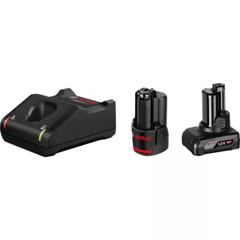 Bosch 1 x GBA 12V 2.0Ah + 1 x GBA 12V 4.0Ah + GAL 12V-40 Professional battery charger Household battery AC
