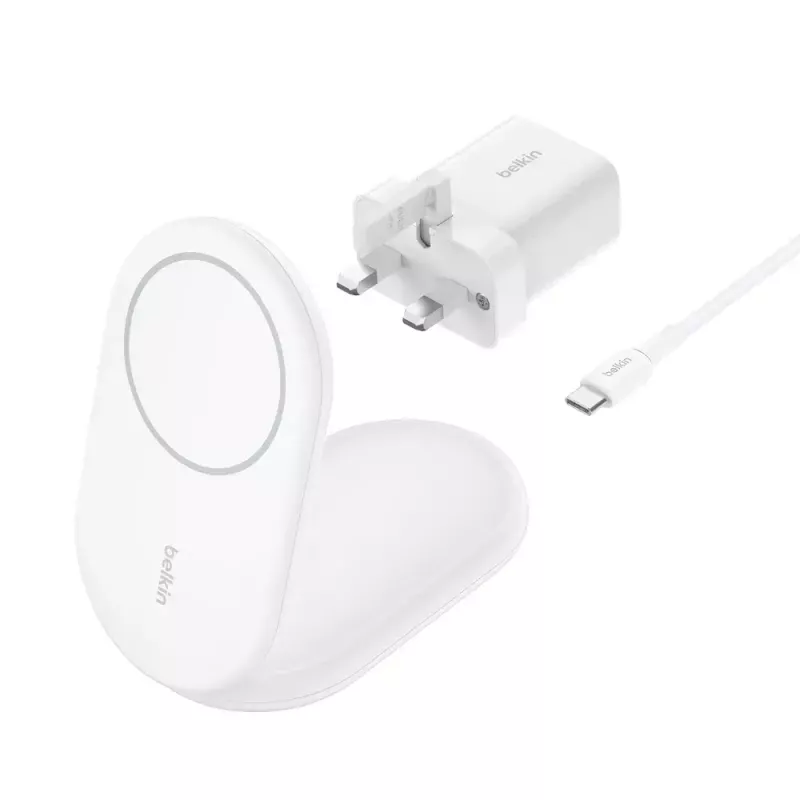 Wireless Charger Belkin BoostCharge WIB007VFWH USB Fast Charging Indoor
