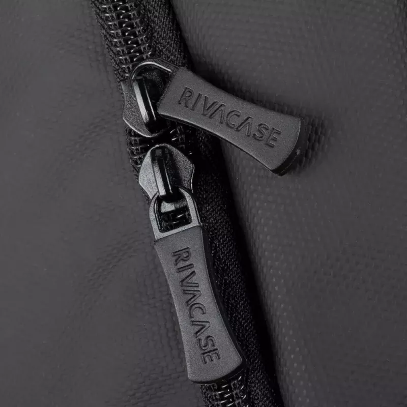 Casual backpack Rivacase Tegel Black Polyester Urban style