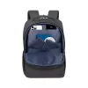 Casual backpack Rivacase Tegel Black Polyester Urban style