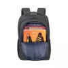 Casual backpack Rivacase Tegel Black Polyester Urban style