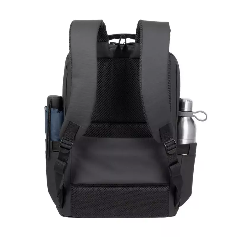 Casual backpack Rivacase Tegel Black Polyester Urban style