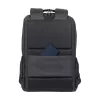 Casual backpack Rivacase Tegel Black Polyester Urban style
