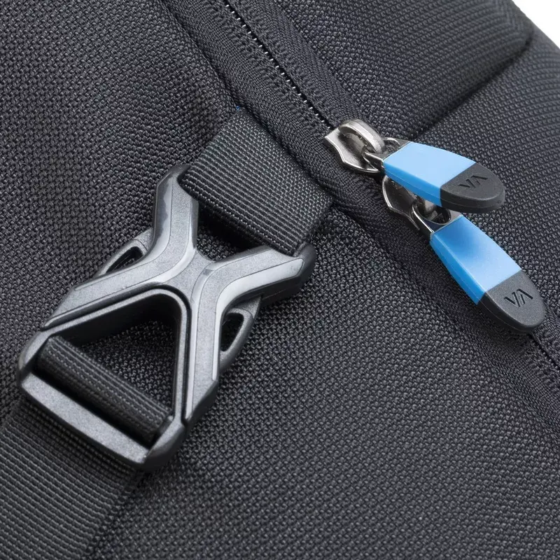 Backpack case Rivacase 7860 for 43.9 cm (17.3 inch) laptops, polyester, black/blue