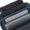 Backpack case Rivacase 7860 for 43.9 cm (17.3 inch) laptops, polyester, black/blue