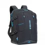 Backpack case Rivacase 7860 for 43.9 cm (17.3 inch) laptops, polyester, black/blue