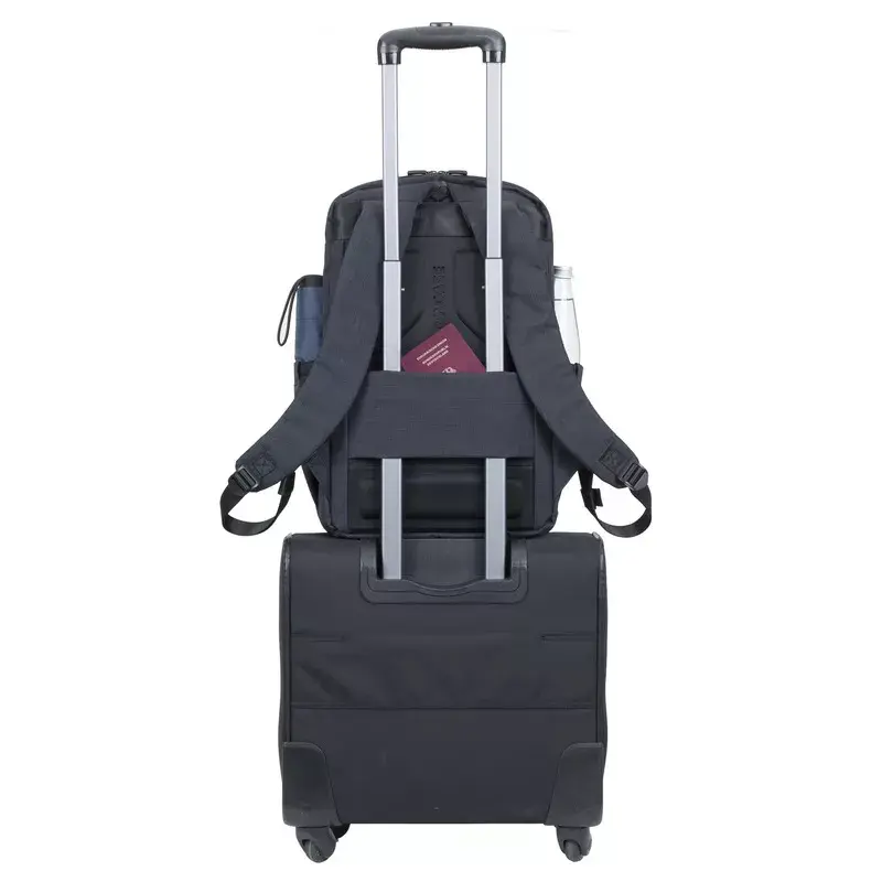 Backpack Rivacase 8365 for 17.3 inch laptops, polyester, black, 850 g