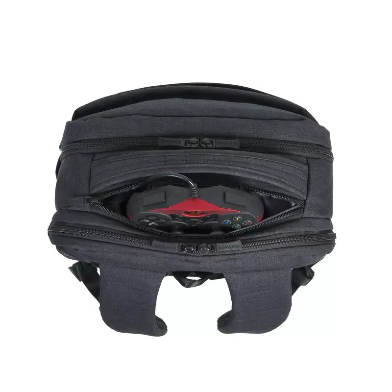 Backpack Rivacase 8365 for 17.3 inch laptops, polyester, black, 850 g