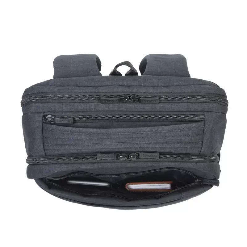 Backpack Rivacase 8365 for 17.3 inch laptops, polyester, black, 850 g