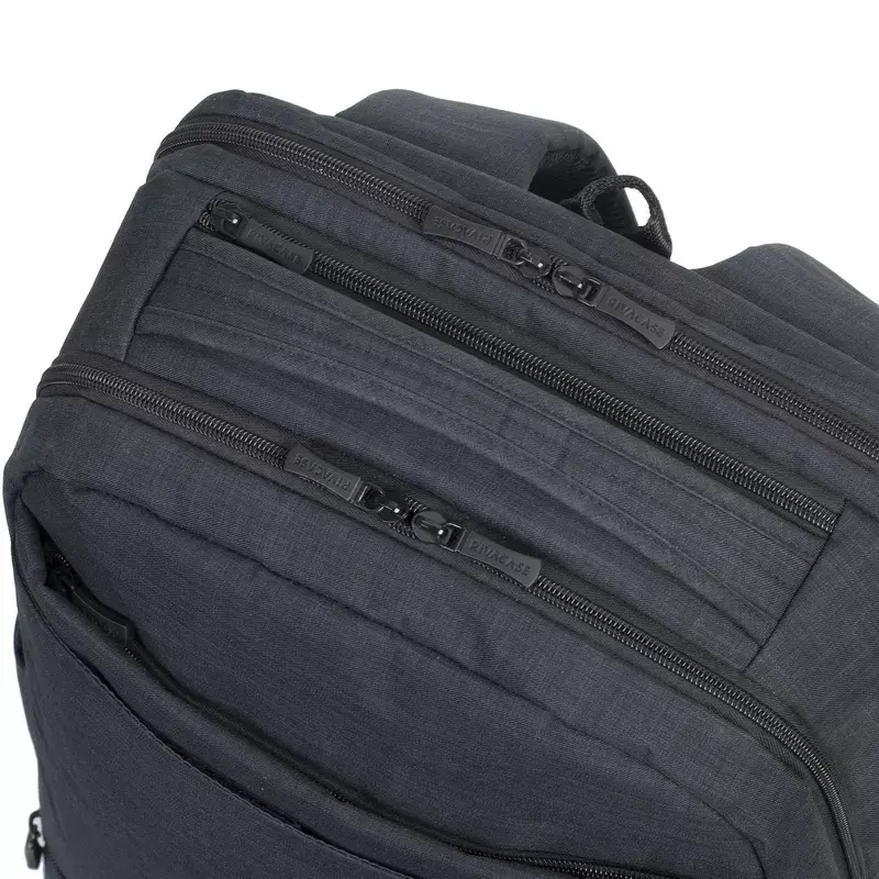 Backpack Rivacase 8365 for 17.3 inch laptops, polyester, black, 850 g