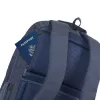 Backpack Rivacase 8460 for 43.9 cm (17.3 inch) laptops, polyester, blue, 717 g
