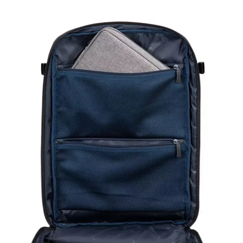 Backpack Rivacase 8461 43.9 cm 17.3 inch Black 2 front pockets