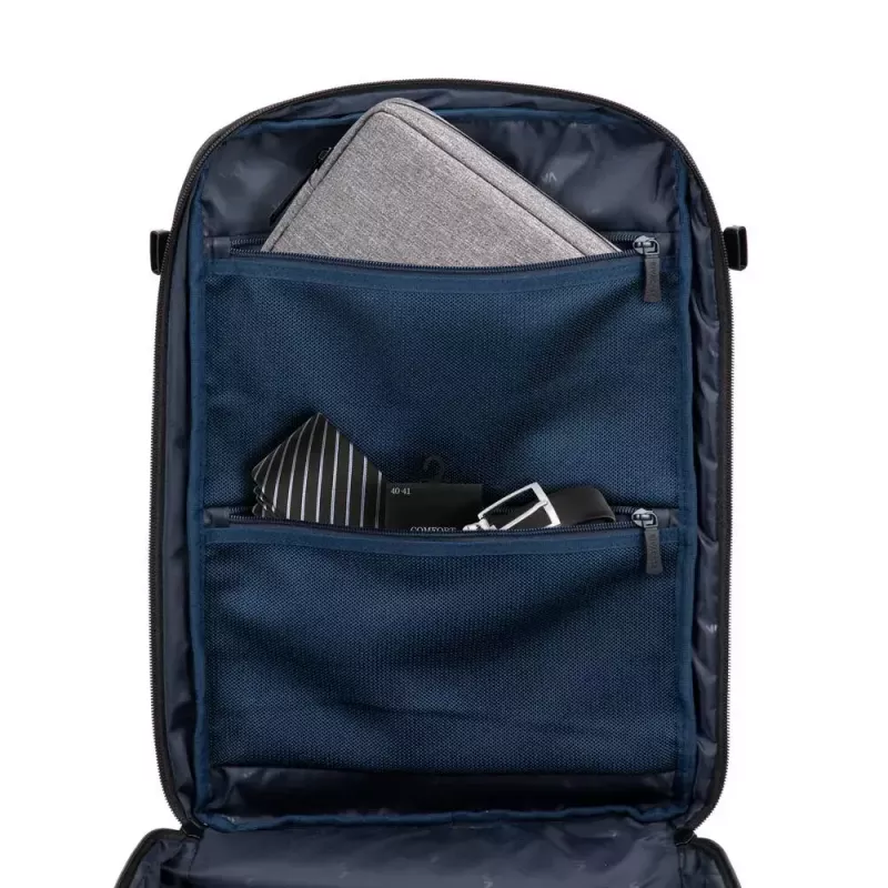 Backpack Rivacase 8461 43.9 cm 17.3 inch Black 2 front pockets