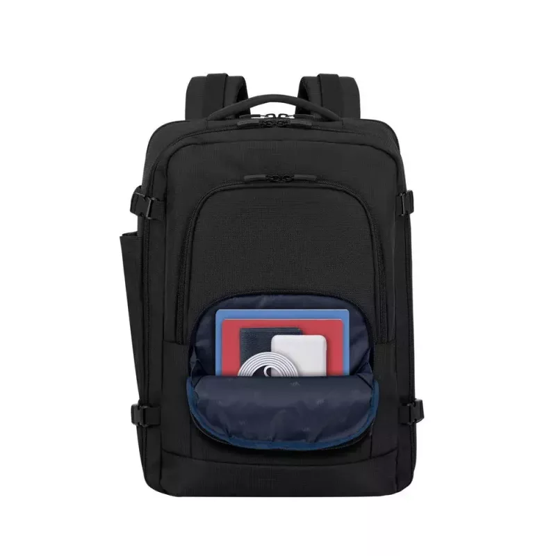 Backpack Rivacase 8461 43.9 cm 17.3 inch Black 2 front pockets