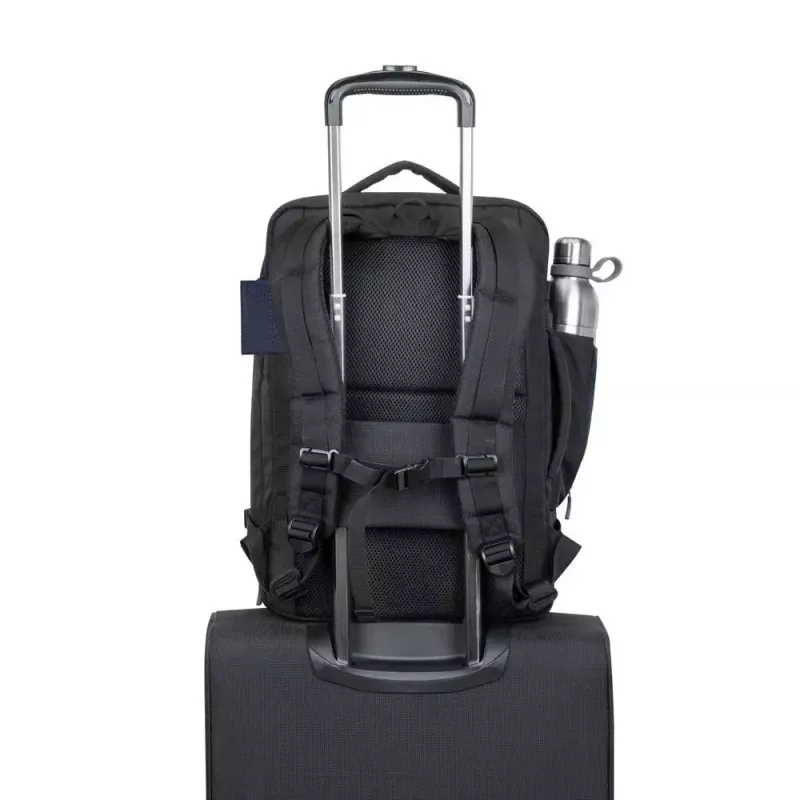 Backpack Rivacase 8461 43.9 cm 17.3 inch Black 2 front pockets