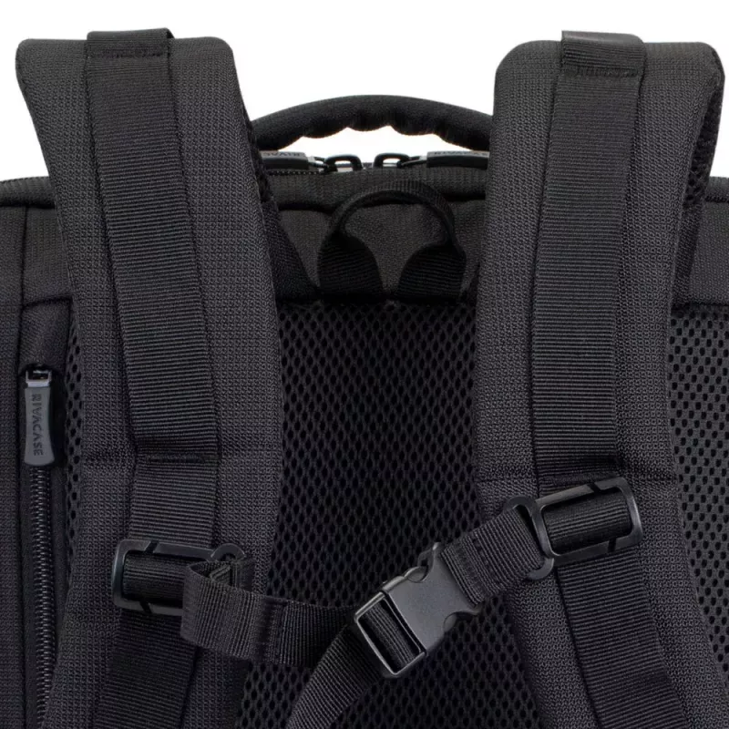 Backpack Rivacase 8461 43.9 cm 17.3 inch Black 2 front pockets