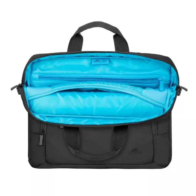 Toploader bag Rivacase 7521 35.6 cm (14 inch) Black