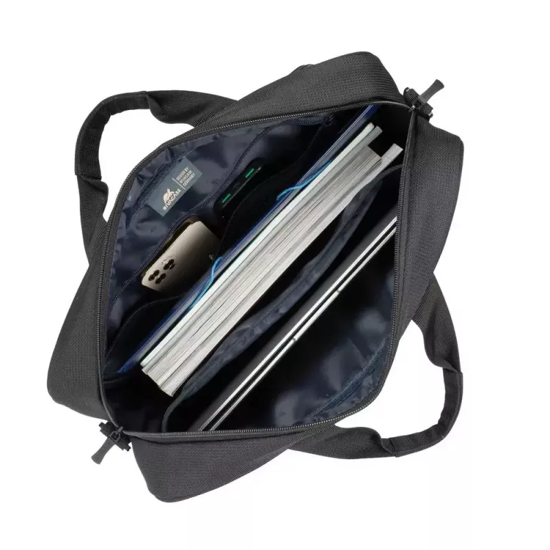 Toploader bag Rivacase 8422 35.6 cm (14 inch) Black