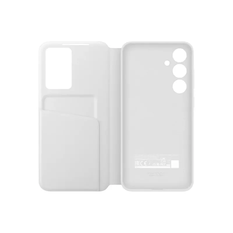 Wallet case Samsung Galaxy S24 FE 6.7 inch White 1 card pocket