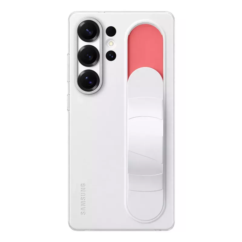 Cover Samsung Galaxy S25 Ultra Monochromatic White with Stand