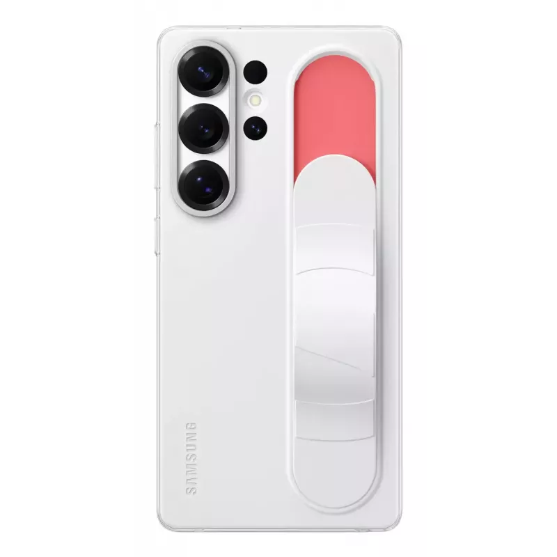 Cover Samsung Galaxy S25 Ultra Monochromatic White with Stand