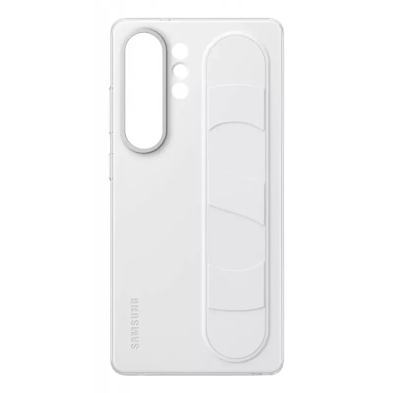 Cover Samsung Galaxy S25 Ultra Monochromatic White with Stand