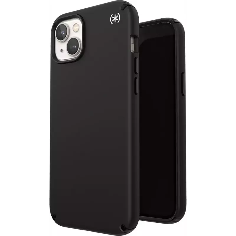 Speck Presidio2 Pro + MS Apple iPhone 14 Plus/15 Plus Black - with Microban Rugged Case