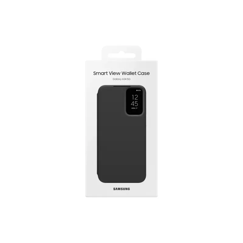 Samsung EF-ZA346 mobile phone case 16.8 cm (6.6 inch) Wallet case Black